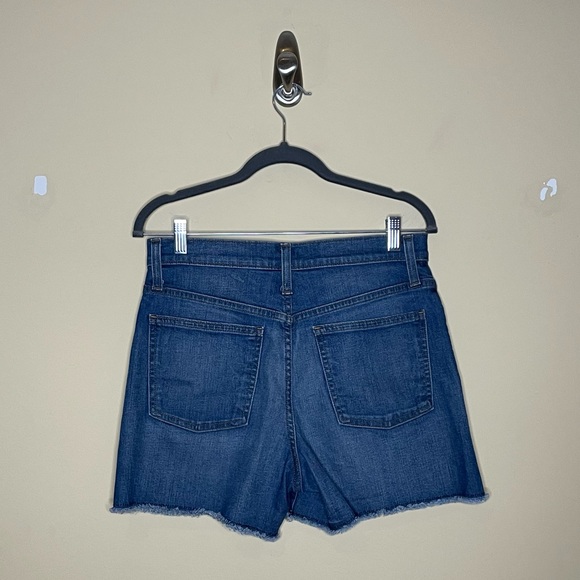 J.Crew High Rise Cut Off Denim Shorts - Picture 6 of 10